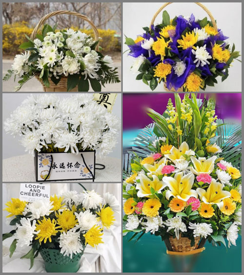 福建三明大田县均溪镇后华村白事提篮配送